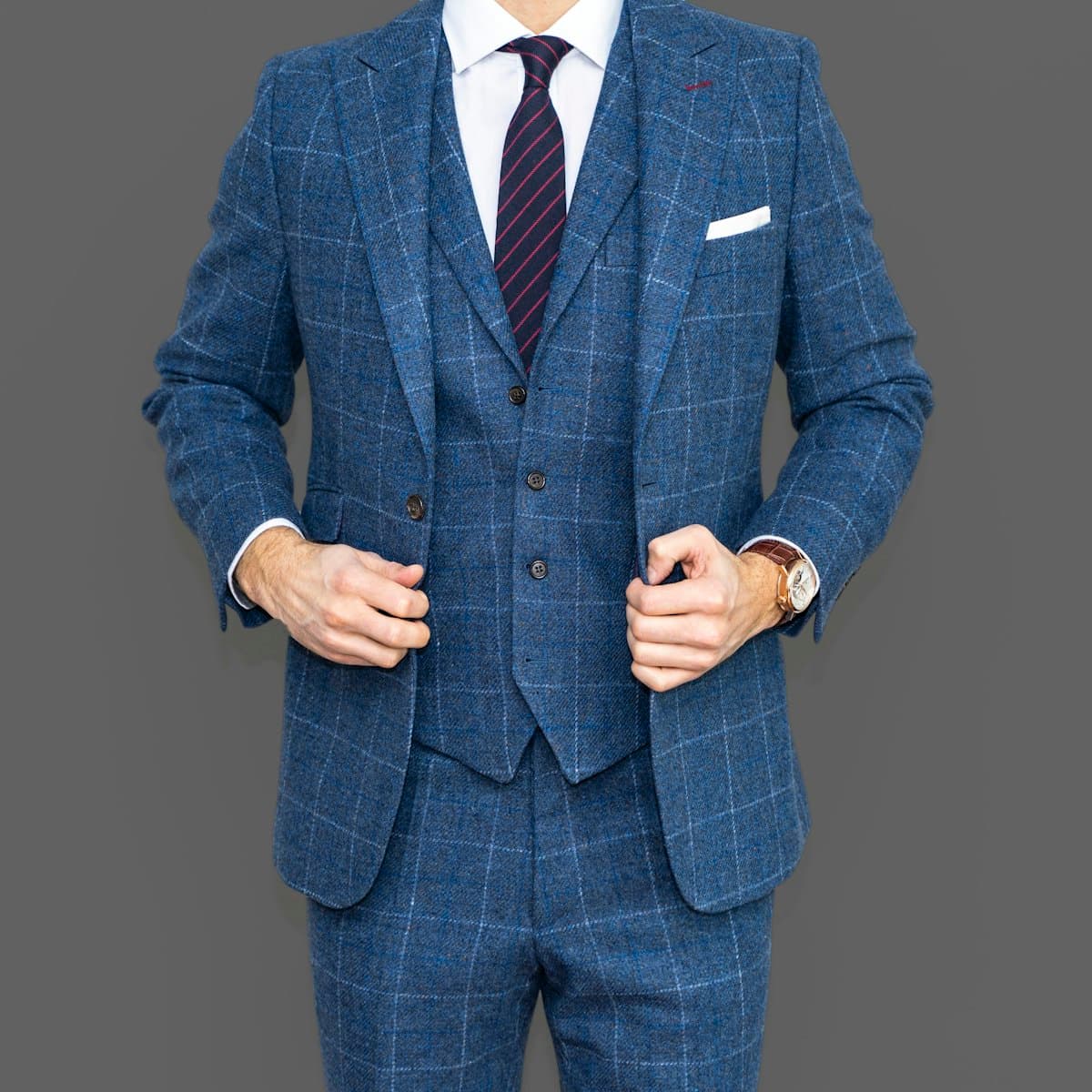Istanbul Navy Suit front
